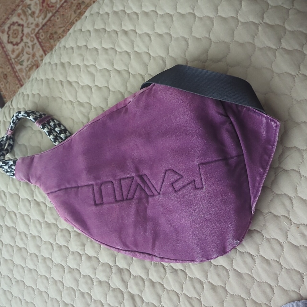 Plum kavu rope cross body bag - Picture 4 of 4